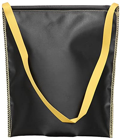 Happyyami 1stk Aufbewahrungstasche Für Anzündholz Feuerfeste Geldtasche Feuerfeste Tasche Aufbewahrungstasche Für Kohle Gkraftstoff Feuerfester Beutel Glasfaser Draussen wasserdichte Tasche