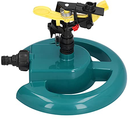 Atyhao Drehbarer Bewässerungssprinkler mit Rundboden-Bewässerungssystem für die Garten-Rasen-Landwirtschaft