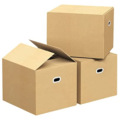Rvlaugoaa BBGS Umzugskartons Packung mit 5 Extra Groß und Mittel Ziehen Um Haus Kartons Entfernung Versandkartons Packen für Umzugsmailing Verpacken (Size : 50x40x40cm)