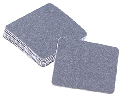 SHOWERORO 4 Stück Antivibrationsmatten Waschmaschine 5x5cm Antirutsch Pads Fußpolster Vibrationsdämpfer für Waschmaschinen und Trockner