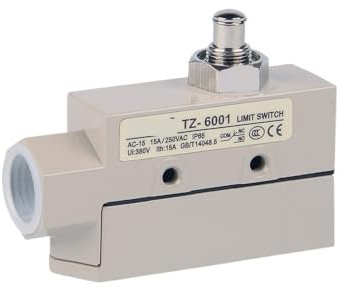 BYLSAGWHT Sealed Limit Switch NO NC 380V Metal Roller Head travel Switch IP65 TZ-6001 TZ-6002 TZ-6101 TZ-6102 TZ-6104(TZ-6001)