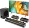 Hiwill 5.1CH Dolby Atmos Sound Bar for TV, 2 Wired Rear Speakers Surround Sound System, 380W Peak Power, Home Theater TV Speaker Soundbar with Subwoofer, HDMI eARC/ARC/OPT/BT 5.3, HiElite A51