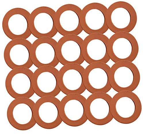 TINEASUR 100stücke Gartenschlauch-unterlegscheiben Gummi-Schlauch-unterlegscheiben Langlebige Dichtungsscheibe Schlauchdichtung Gartenschlauch- Für Wasserschläuche Und Auto-reparaturen