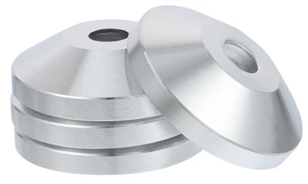 KOMBIUDA 4 Pezzi Di Protezione Per Base Altoparlante Supporto Per Lettore Cd Supporto Per Subwoofer Protezione Per Pavimento