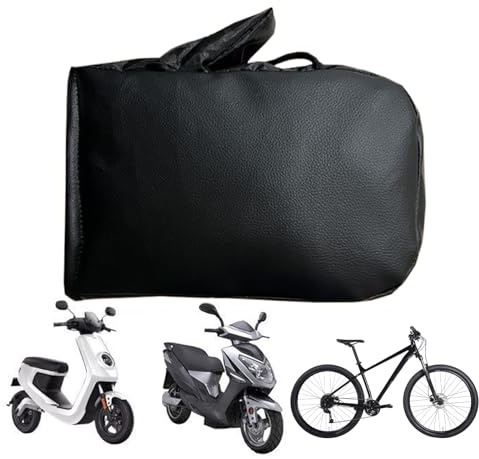 Manguitos para manillar de motocicleta | Fundas para manos de ciclismo | Calentador de manillar impermeable | Manoplas de moto, manoplas de triciclo a prueba de viento para Scooter, motos de nieve, tr