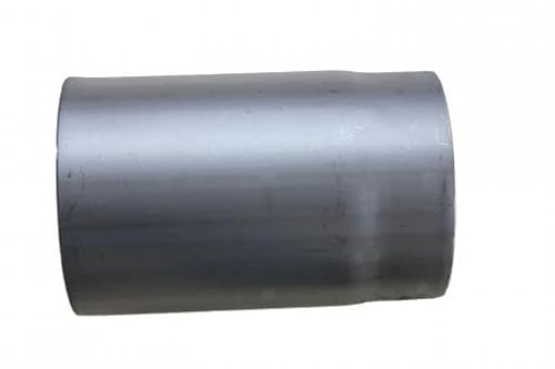 SENDEO Tubo per stufa, lamiera d'acciaio bianca, Ø 145 mm, DIN 1298, spessore parete 2 mm, resistente a temperature fino a 600°C, per stufe e caldaie (appena 25 cm)