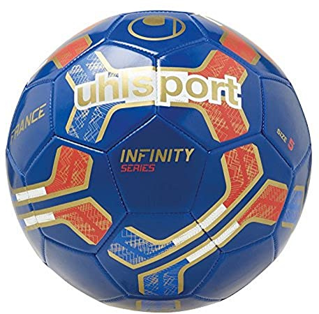 Uhlsport Nation Frankreich Ball Fußball, royal/Rot/Weiß, 5