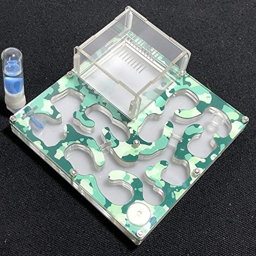 ANT Camouflage Apiculture Colony Big formicarium Nest Farm Acrylic,hormiguero Insect House Ecological Workshop (Camouflage Spring)