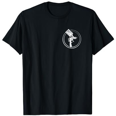 Lackierpistole, Karosserie-Reparatur. T-Shirt