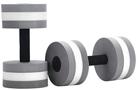 Cymwer Vattenhantlar, 2 st unisex vuxen aqua hantel sport vattenträning hantlar, EVA-skum hantel fitnessset, för vattenterapi, pool fitness, vattenträning