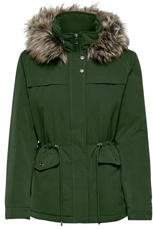 ONLY Onlnewstarline Aw Parka CC OTW Abrigo para mujer, marrón, XS