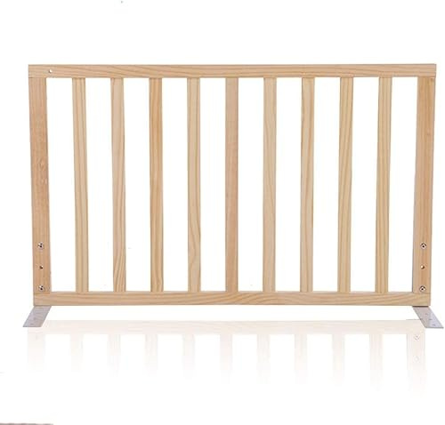 HAPPLiGNLY Bettgitter aus Holz, extra hoher und Langer Schlafschutz, verhindert das Herausfallen aus dem Bett, Sicherheit für Kinder, 3 Längen (Farbe: No Door, Größe: 90 cm)