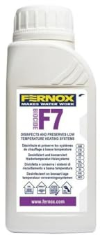 Fernox F7 biocide - GAZ Savings - Central Heating Efficiency - Prevents Bacterial Contamination and fungal Growth