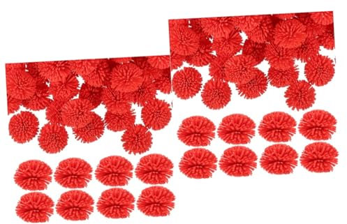 PRETYZOOM 200 Piezas Cabeza de Flor de aromaterapia Flor de la decoración del Coche Palos difusores de Habitaciones Artificial Flowers decoración Escritorio difusores de aceites Esenciales