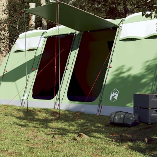 Somanki Tunnel-Familienzelt 10 Personen Grün Wasserdicht, Caming Zelt, Camping Tents, Camping-Zelt - 94619
