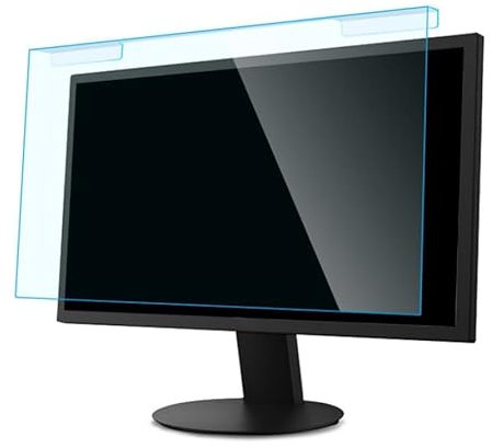 Luminexia 12-27 Pollici Computer Universale Filtro Anti Luce Blu,Pellicola Filtrante Anti-UV per la Protezione degli Occhi per Monitor& Desktop PC,Anti Affaticamento degli Occhi Protector,Rimovibile
