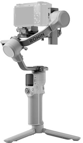 DJI RS 4 Mini, Gimbal-Stabilisator für Kamera Canon/Sony/Panasonic/Nikon/Fujifilm, Auto-Achsenverriegelungen, 2 kg/4,4 lbs Traglast, Intelligente Verfolgung, Kamera-Gimbal, Native vertikale Aufnahmen