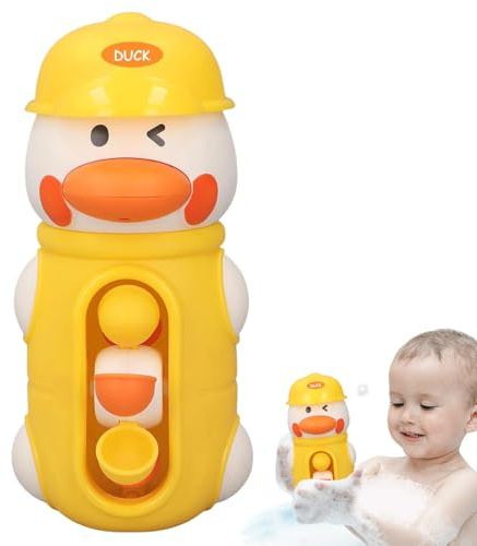 Duroecsain Giocattoli da vasca per bambini - anatroccoli da bagno con ruota d'acqua rotante | Attività acquatiche con ruota girevole Giochi sensoriali divertenti per bambini, ragazze e regali di