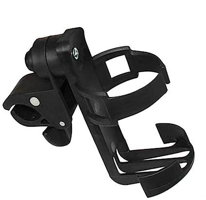 Portavasos para Carrito de Rotatable para Vasos Organizador de Bebidas para Cochecito Compatible con Bicicletas y Instalación sin Herramientas