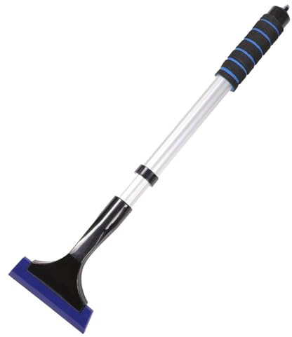 XIANTHKJDY Grattoir à Glace pour Voiture, pour Smart EQ fortwo (C453) Coupe 2018-2024 Grattoir Pare Brise Voiture, Degivreure Vitre pour Pare Brise de Hiver,Léger et Anti-Rayures,Blue
