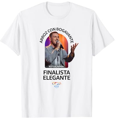 [Merchandising Exclusivo OT25] Finalista Elegante Camiseta
