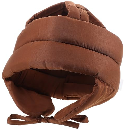 Luxshiny Gorra Protectora de Esponja para Ancianos, Sombrero Ligero y Anticaídas Protección Auditiva, Adecuado para Personas Mayores en Casa