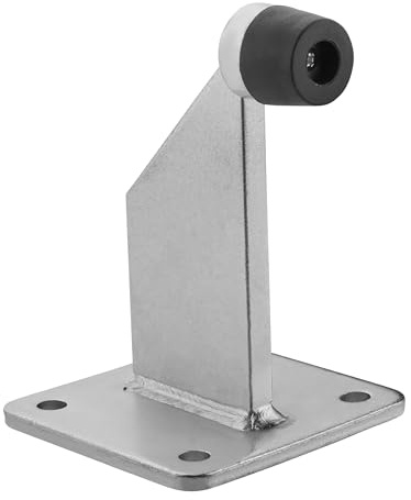 SOTOOLS Torstopper, 144 mm Höhe, verzinkt | Mit Ankerplatte 100 x 100 mm, Türstopper für Rolltore und schwere Türen.