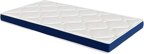 El almacén del colchón, Modelo Ten colchón Infantil 10cm con núcleo HR ECOPUR, Ideal para Uso Ocasional, Camas supletorias y niños - Transpirable y Ligero 90 * 200