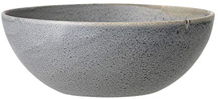 Bloomingville Schale Kendra, grau, Keramik, 17 x 6 cm