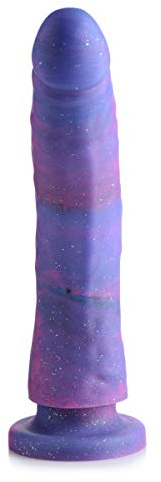 Magic Stick Silicone Dildo with Glitter - 20 cm