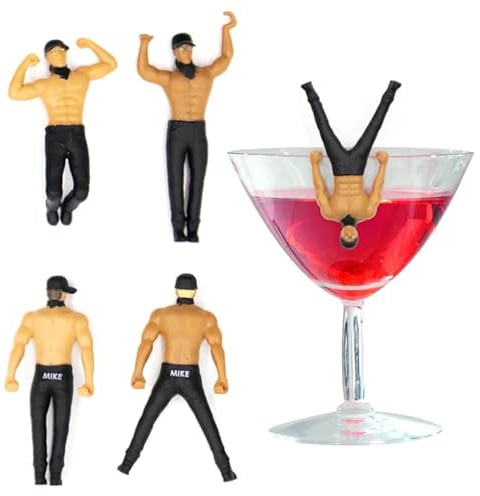 Inevitable Party Ladies Night Drinking Buddies Pack of 4 Novelty Drink Markers