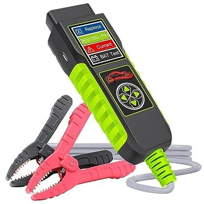 DELURA Automotive Intelligent Tester Leakage Starter Charging Voltage Detection Battery Analyzer