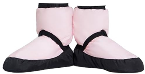 E-ALLDIR Botas de Calentamiento y Baile para Mujer, Botas de Ballet y Invierno, Zapatos de Entrenamiento Cálidos