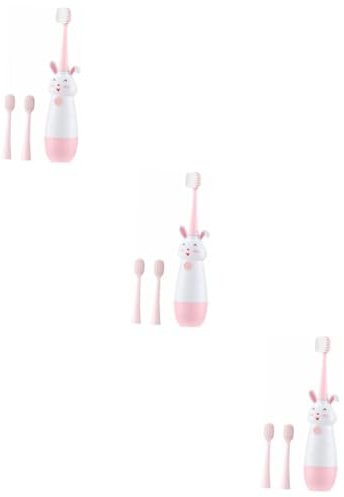 Gatuida 3 Sets Jungen Und Mädchen Zahnbürsten Oral Elektrische Zahnbürsten Cartoon Form Design Für Kleinkinder
