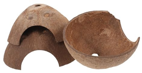 Sosoport 3stücke Reptilienhöhle Dekorativ Verschleißfest Reptilienunterschlupf Terrariendekoration Zubehör Bezaubernd Versteck Für Haushalt Kleine Terrariendekoration Bequem