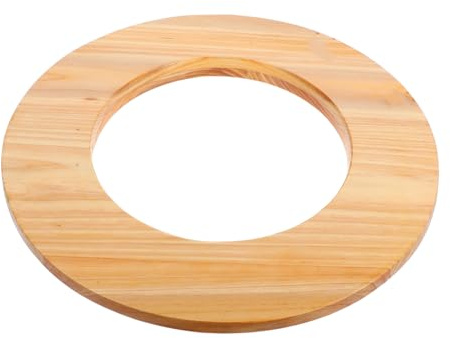 VICASKY Tapa de madera para sauna baño de pies para limpiar y accesorios extraíbles para uso doméstico protege y suciedad sauna accesorio