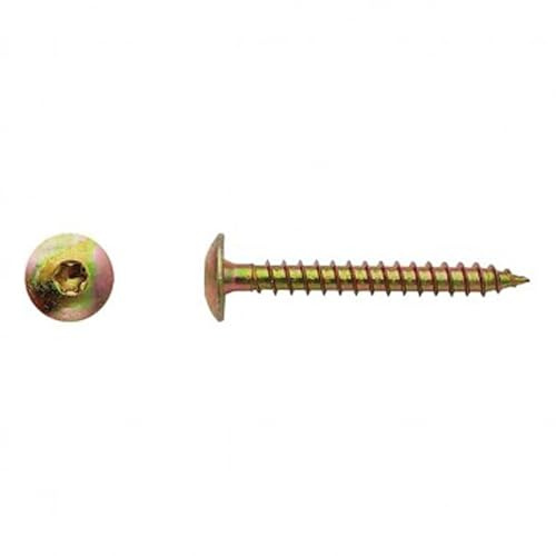 Vis pour penture Torx® Zingué bichromaté - 6 x 45 mm- Vendu par 200
