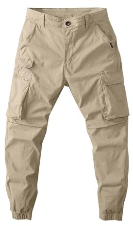Générique Pantalons Cargo, Pantalon De Travail Homme Peintre Pantalon Cargo Homme en Coton Casual Outdoor Jogging Hommes Football Toile Été Short Coton Tenue De Travail