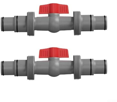 Pool Hose Connector, Hose Adapter 38mm 32mm 2 Size T-Junction Water Pipe Connector for Above Ground Pool Filtrations Equipment(1.5in to 1.5in)