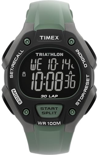 Timex Men's Triathlon Classic 38 mm Synthetic Strap Watch