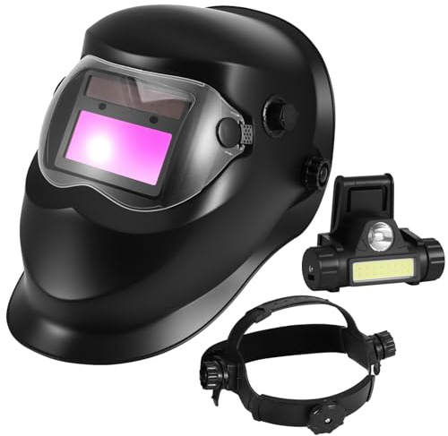 Welding Helmet Auto Darkening True Color Large Viewing