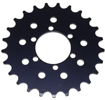 Haodream Ruota dentata ad alte prestazioni con 25 denti 25 denti ruota dentata per 410 catene disco freno ruota dentata per l'uso in moto e biciclette