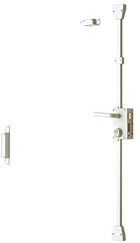 Serrure Verticale A2P* Multipoints 3 points, Bricard 74151, Blanc