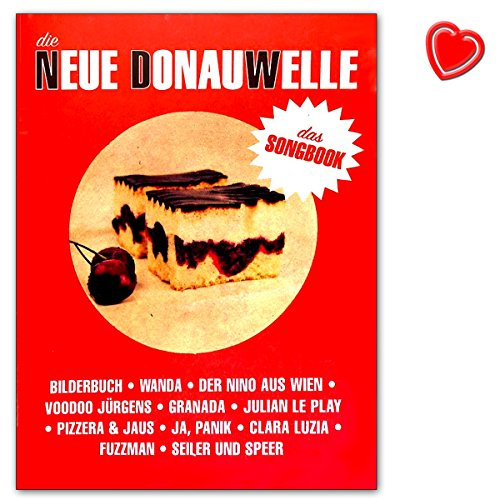 Die Neue DonauWelle - Das Songbook - Verlag Bosworth - BOE7896 - 9783865439918 mit bunter herzförmiger Notenklammer