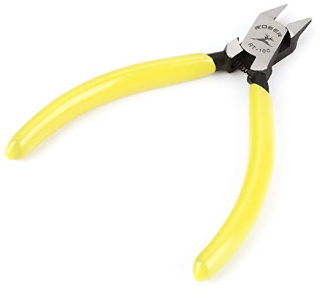 4 Pulg 100mm Alicates Corte Lateral Diagonal Alicates Corte Precisión Herramienta Corte para Cortar Productos Electrónicos Fabricación Joyas Bricolaje