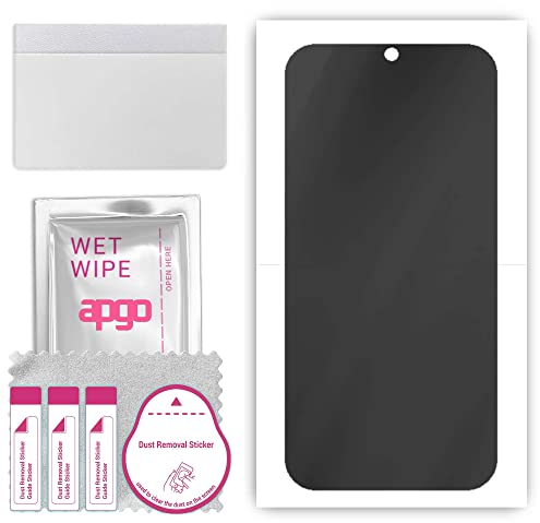 apgo Hydrogel Blickschutzfolie, Matt, kompatibel mit Samsung Galaxy S20 5G, Privacy Displayschutzfolie, Schutzfolie mit Positionierhilfe, Anti-Spy, kratzfest, einfache Montage