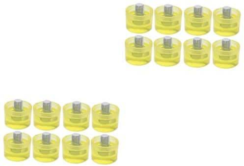 ULTECHNOVO 2sets Ersatz-schlagwerkzeuge Für Mallet-gummihammer Einfach Und Dennoch Praktisch Für Hammer-mallet-zubehör 4 Stück * 2