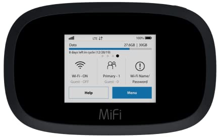 EVDO-LINK Paquete para dispositivo WiFi Inseego Global Hotspot - 4G LTE MiFi 8000 | Global 4G LTE Mobile WiFi portátil con funda, protector de pantalla y batería adicional compatible con AT&T,