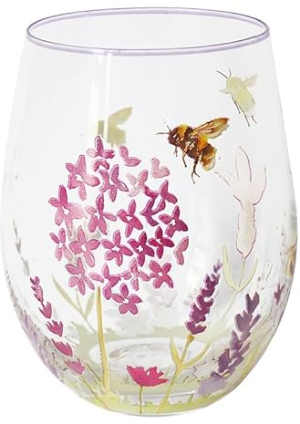 Lesser & Pavey British Design Stemless Wine Glasses | Stemless Wine Glass for Both Red & White Wine | No Stem Glasses Ideal for All Homes & Events - Jennifer Rose Gallery