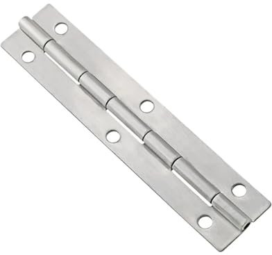 Cerniera ad apertura piatta for porta di scatola/armadio industriale in ferro o acciaio inossidabile - Cerniera for montaggio a incasso estesa da 6 pollici 1 pezzo(Iron)